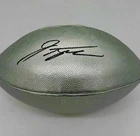Jonathan Taylor Signed Silver Duke Football Indianapolis Colts Metabilia Cert.