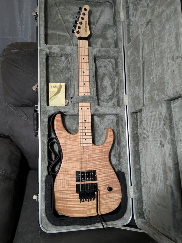 DeJayce Workhorse Guitar With A Duncan Custom Humbucker Pickup And Original Floy