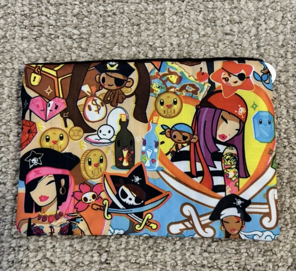 🪩 Bolso Bolsa LeSportsac Tokidoki Caramella con Estampado Pirata Foto 2 de 4