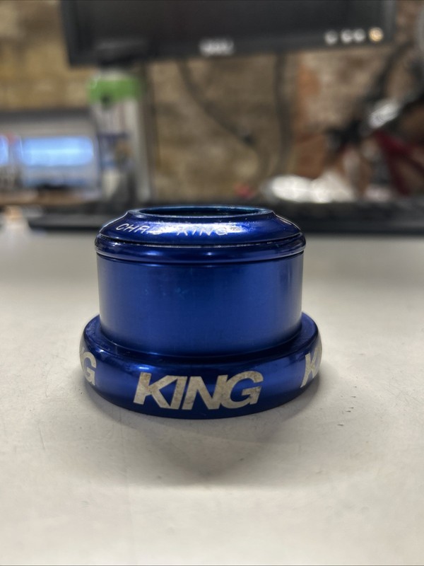 Chris king Headset Inset 3 Blue ZS44/EC49