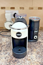 Lavazza A Modo Mio Jolie & Milk Coffee Machine - Model LM700 - White Cream VGC