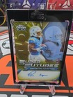 2025 Topps Chrome Black Omarion Hampton Super Futures On Card Auto Rookie /50