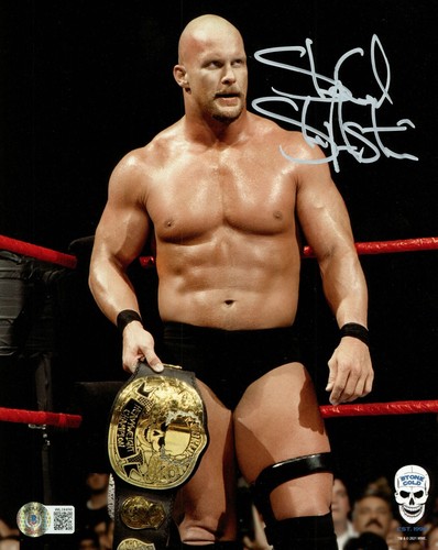 Stone Cold Steve Austin 8x10 Glossy Photo WWE WWF Wrestling Champion