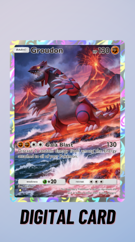 groudon pokemon card gx - Groudon-EX (106/108) - BW - Dark Explorers EX has been Knocked Out Groudon Full Art Mega Shine