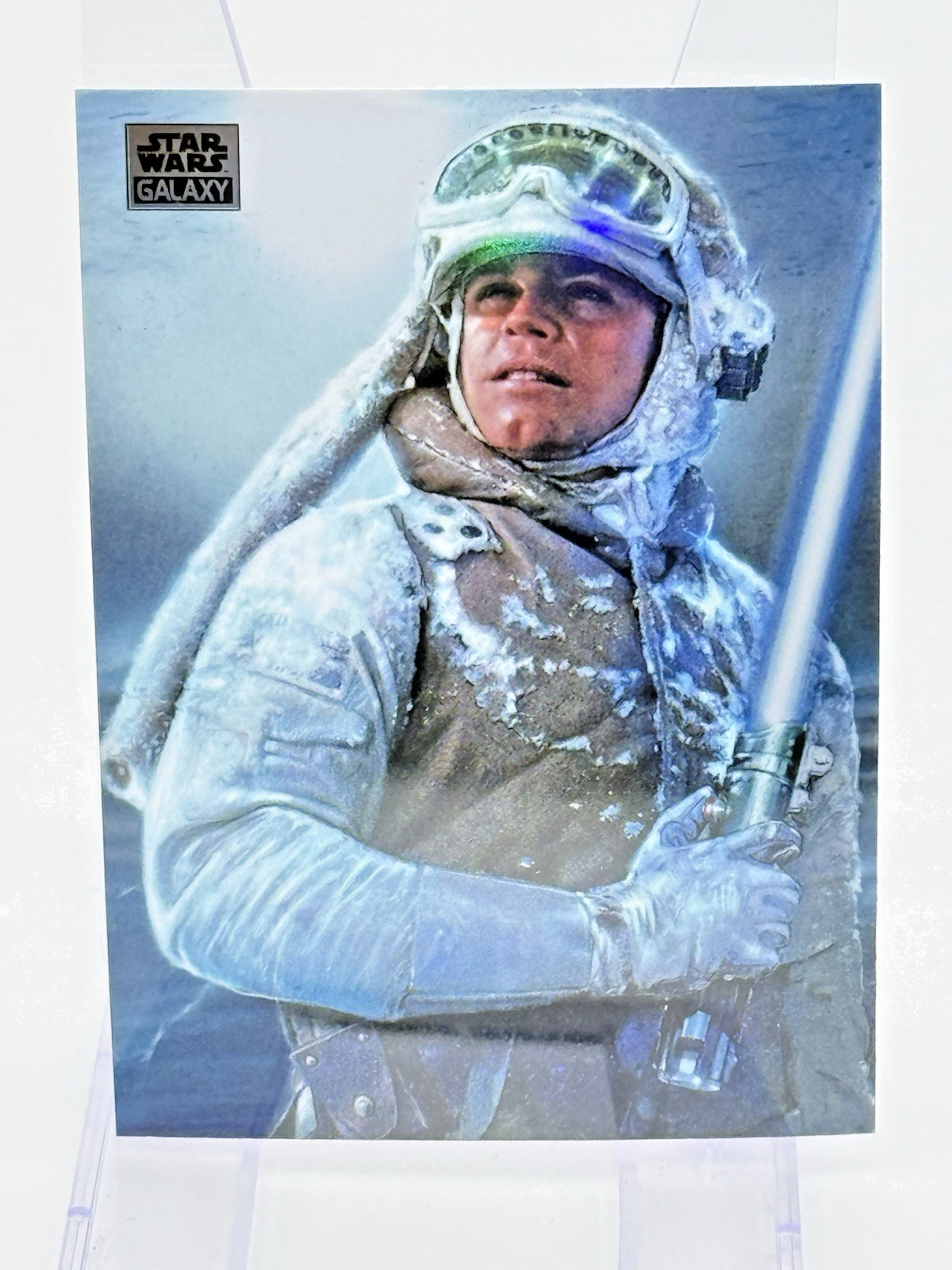 2025 Chrome Star Wars Galaxy The Life Of Luke Skywalker Luke Skywalker #84 Refractor
