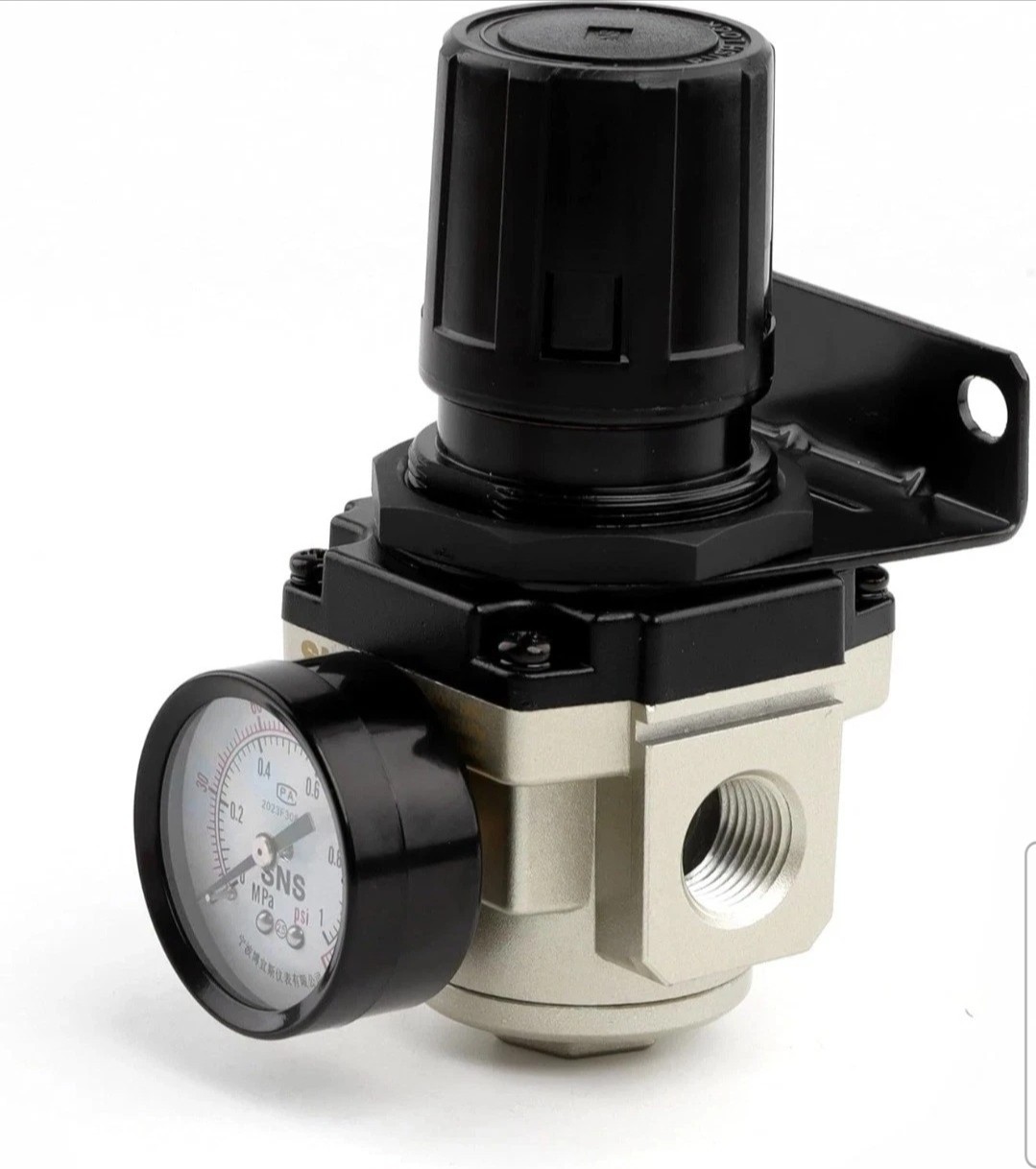 SNS AR4000-N04 Female Thread 1/2 NPT Air Pressure Regulator 0-150 PSI Adjustable
