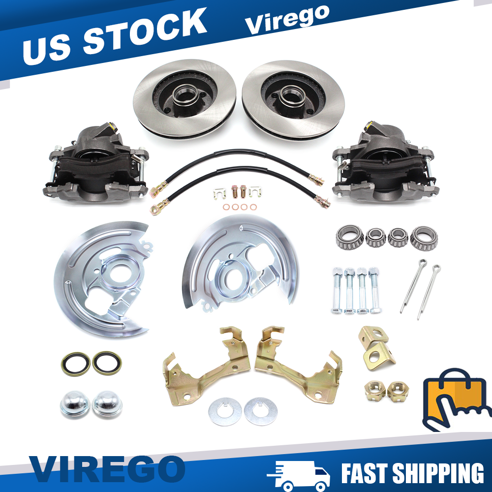 Front Disc Brake Kit For Deluxe 1964-74 GM A Body Chevy Chevelle Car-K