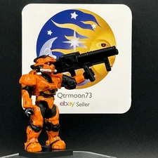 HALO Mega Bloks CLASSIC SPARTAN EOD FIGURE 97083 UNSC Orange Combat Unit 2013