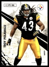 Troy Polamalu 2010 Panini Rookies & Stars #119 Steelers NFL READ FREE SHIPPING