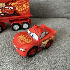 LEGO DUPLO Mack & Lightning McQueen ONLY from Set 10846 Flo's Cafe Pixar Cars 3