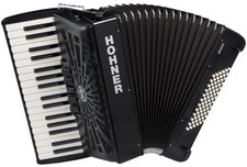Hohner Bravo III 72 Chromatic Piano Key Accordion - Black