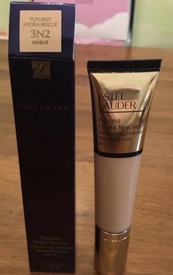 ESTEE LAUDER FUTURIST HYDRA RESCUE MOISTURIZING MAKEUP FOUNDATION 3N2 Wheat