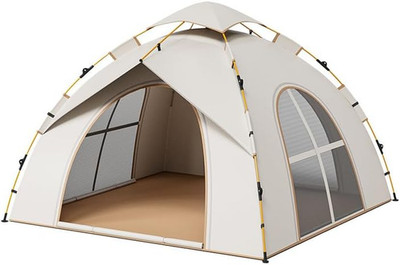 Camping Tent for Outdoors with Rainfly 2 Windows 2 Doors Sunproof Waterproof Thi