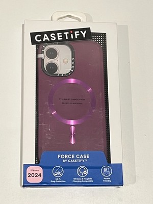 CASETiFY Force Case w/ Magsafe for iPhone 16 - Mulberry NEW SEALED