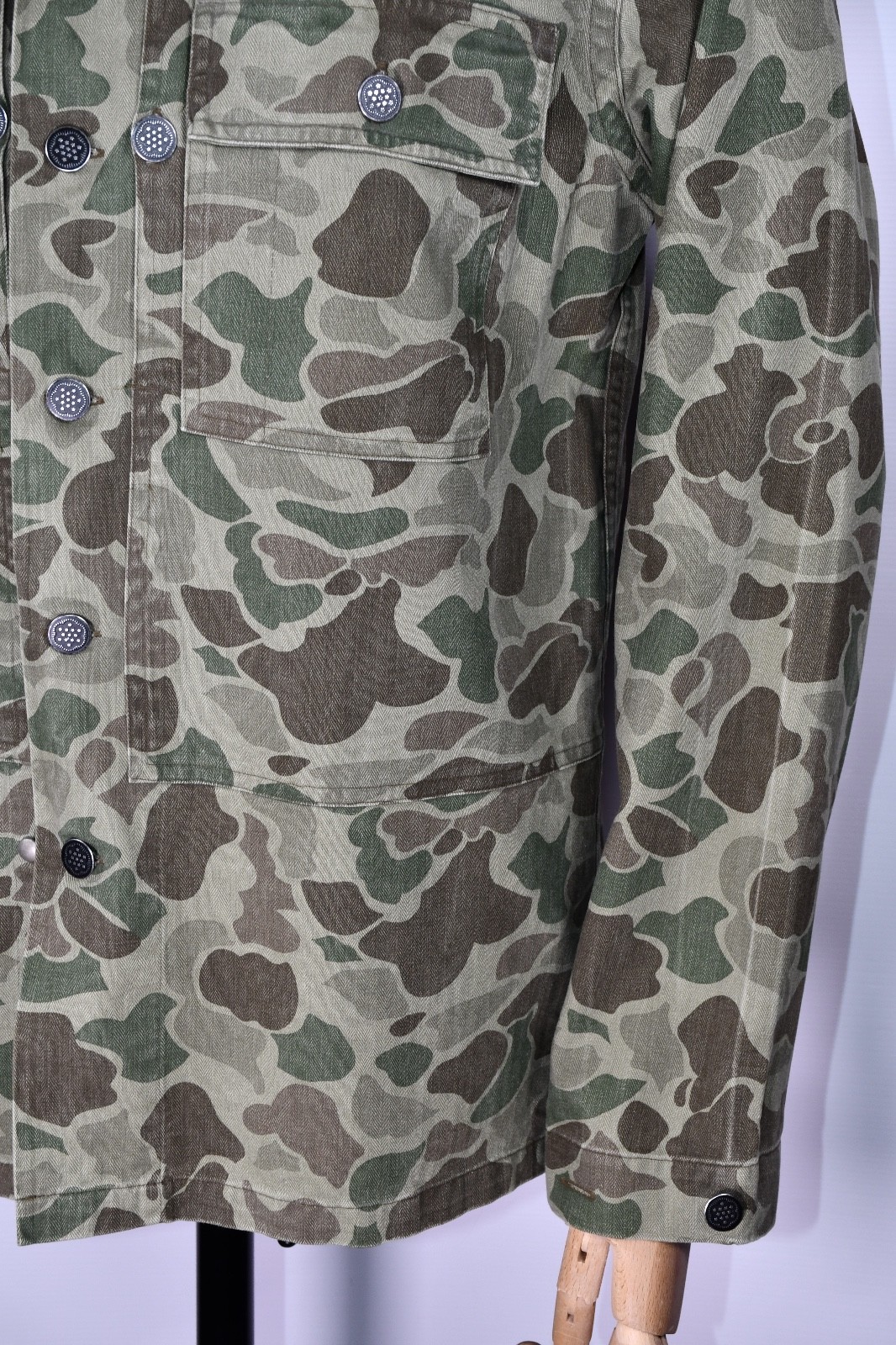 Polo Ralph Lauren Saranac Lake 2 Military Men's Jacket Green Camouflage size M thumbnail 8