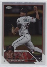 2023 Topps Chrome Update Refractor Carlos Vargas #USC162 12g7