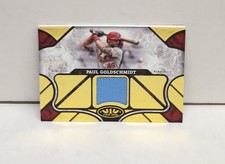 PAUL GOLDSCHMIDT 2025 Topps Tier One Relics GOLD ~ Cardinals #'d /199