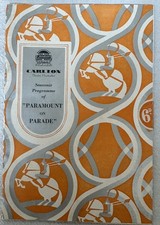 1930 Carlton Theatre Haymarket 'Paramount on Parade' Program