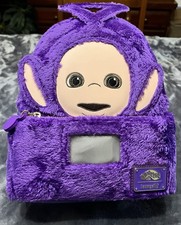 Mini zaino Teletubbies Tinky-Winky peluche cosplay illuminato
