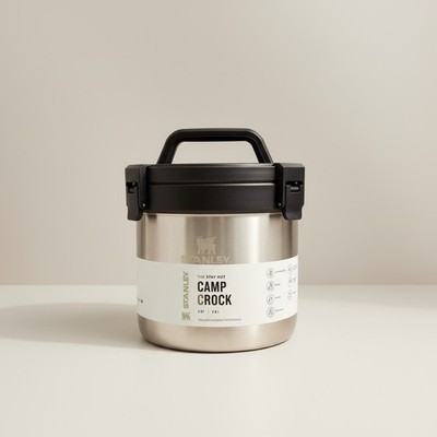 Stanley Adventure Stay Hot Camp Crock 3 qt. NEW Vacuum Insulated