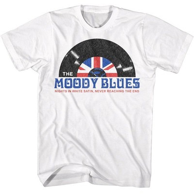Moody Blues - Nights In White Satin - American Classics - Solid White Adult Shor