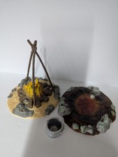 Schleich 42016 - Indianer, Feuerstelle