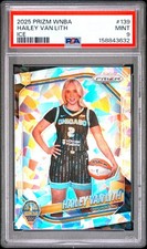 2025 Panini WNBA Prizm Hailey Van Lith Ice RC PSA 9 Chicago Sky
