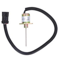 Fuel Shut Off Solenoid Valve Excavator Engine Stop Solenoid 1503ES New
