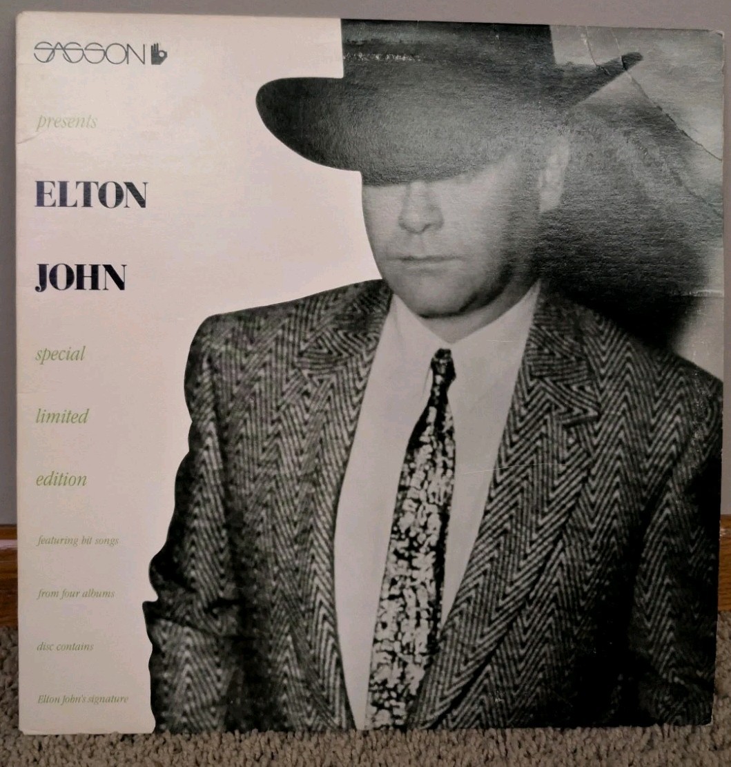 Elton John - Sasson Presents Elton John - 1984 Geffen Records Pro-A-2176