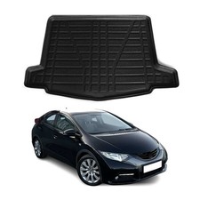 Kofferraumwanne Laderaumwanne für Honda Civic IX 2012-2016 Schrägheck Gummi TPE