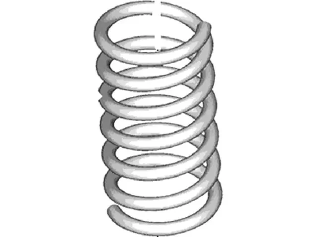 Genuine Ford 2013-2020 Fusion Police Responder Hyb SSV Coil Spring DG9Z-5560-R