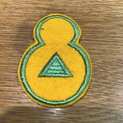 Korean ROK 8th Division Patch Fr My Collection Lot B