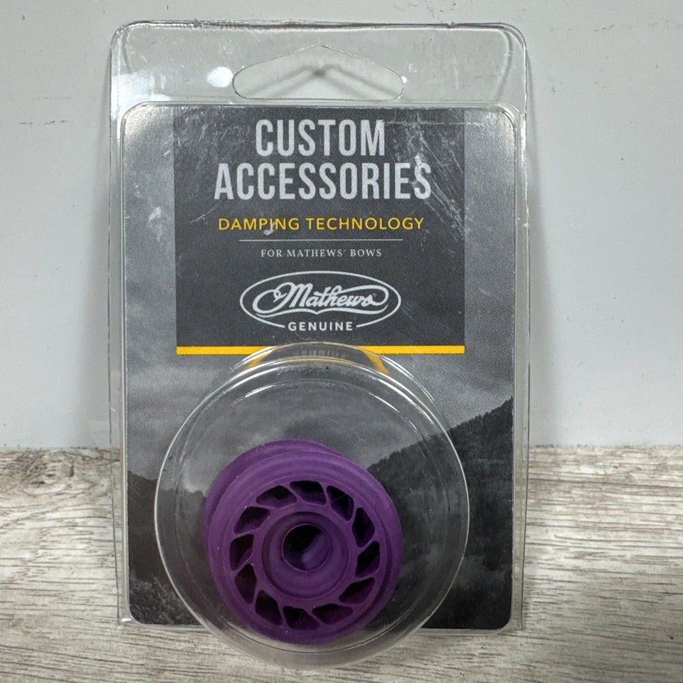 Nano Amortiguadores Armónicos de Goma Mathews Tiro con Arco 2-PK - Varios Colores - NUEVO Foto 2 de 4