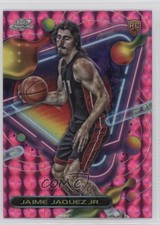 2023-24 Topps Cosmic Chrome Pink Galaxy Refractor Jaime Jaquez Jr #166 7u1