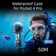 50M Waterproof Case for DJI Pocket 4 PRO Camera Lens Protection Accessories