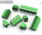 <!--F#f_0-->2P/3P/4P/5P/6P/7P/8P/9 Pin 2.54mm Straight Pitch PCB Screw Terminal Block 5 Pack<!--F/-->