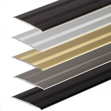 930x35mm SELF-ADHESIVE ANODISED ALUMINIUM FLOOR BAR EDGE TRIM THRESHOLD PROFILE