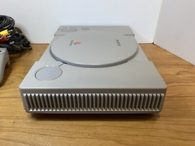 Sony PlayStation 1 PS1 SCPH-7000 Console Controller Set Gray Game JAPAN Tested