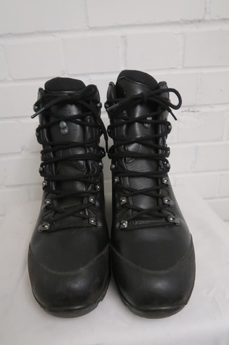 Haix Mens Boots, Size 8.5 Commander GTX Goretex Combat Black British Army - Picture 2 of 5