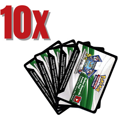 10x - Pokémon TCG Online Code Card Lot of 10   Sword & Shield   Digital Delivery