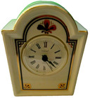 Godinger Porcelain Clock-Quartz Movement-Mantel-Desk-Shelf. — photo 1