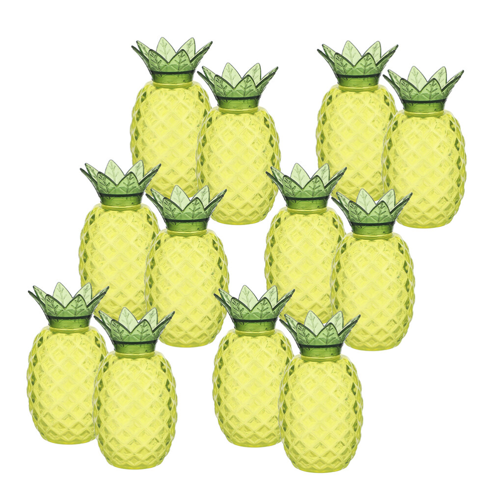 24 Süßigkeiten-Boxen In Ananas-Form – Bunte Party-Deko Für Hawaii-Party, Hochzeit Oder Geburtstag