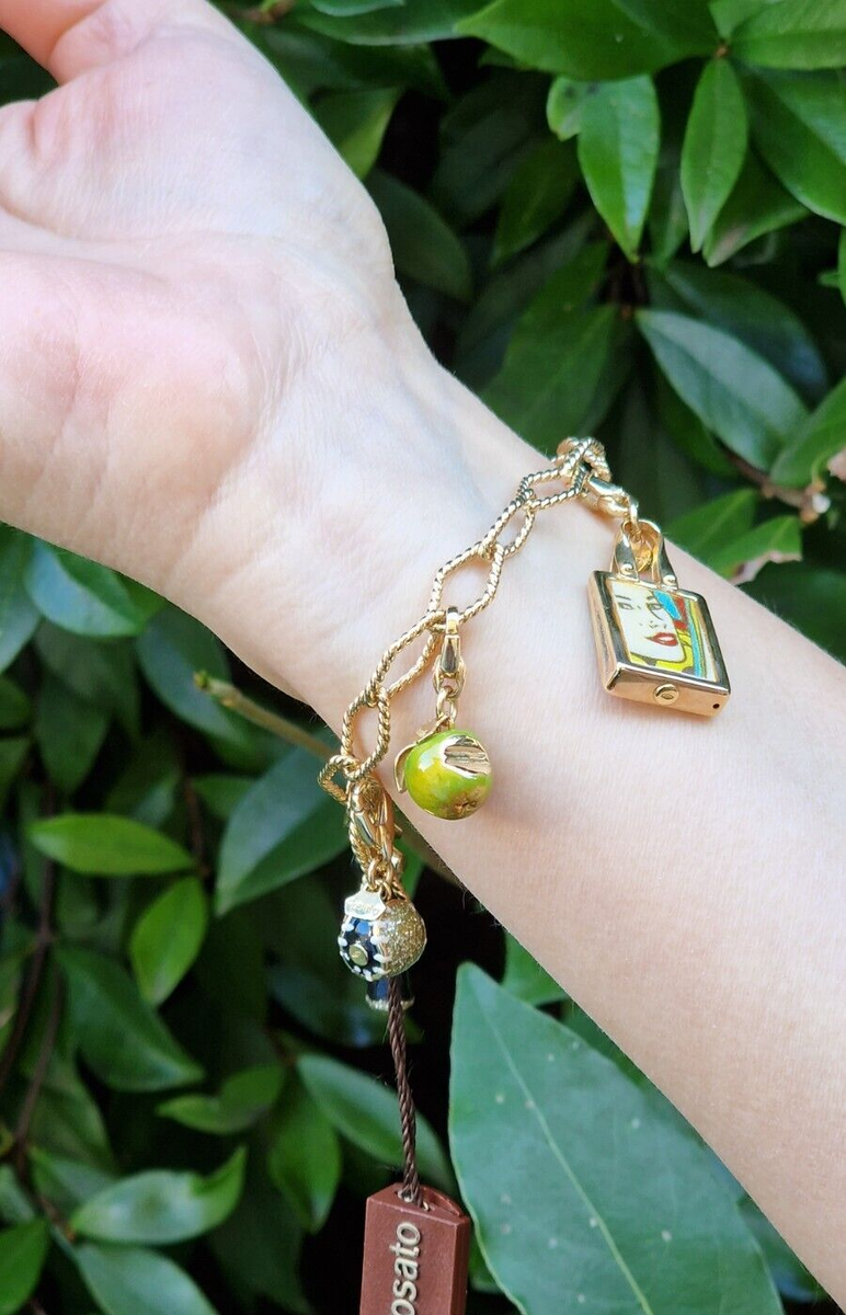 bracciali Con Charms pendenti donna Argento 925 gioielli Amen Junior BBACR