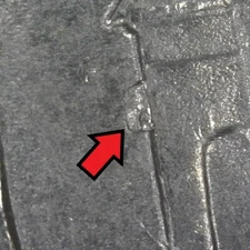 2018-P Jefferson Nickel Circulated "Beehive" Die Chip Error/Variety