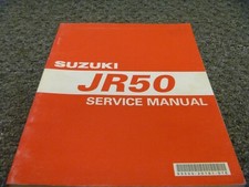 2001 Suzuki JR50 JR50K1 Mini Motorcycle Service Repair Manual 99500-20181-01E