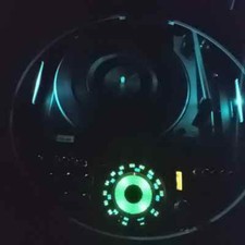 Weltron/BSR single play spindle. Glow-in- the-dark