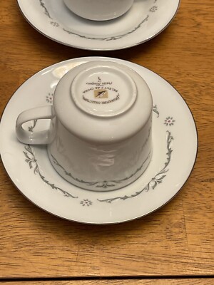 Signature Collection Select Fine China Petite Bouquet 4 Cups & 3