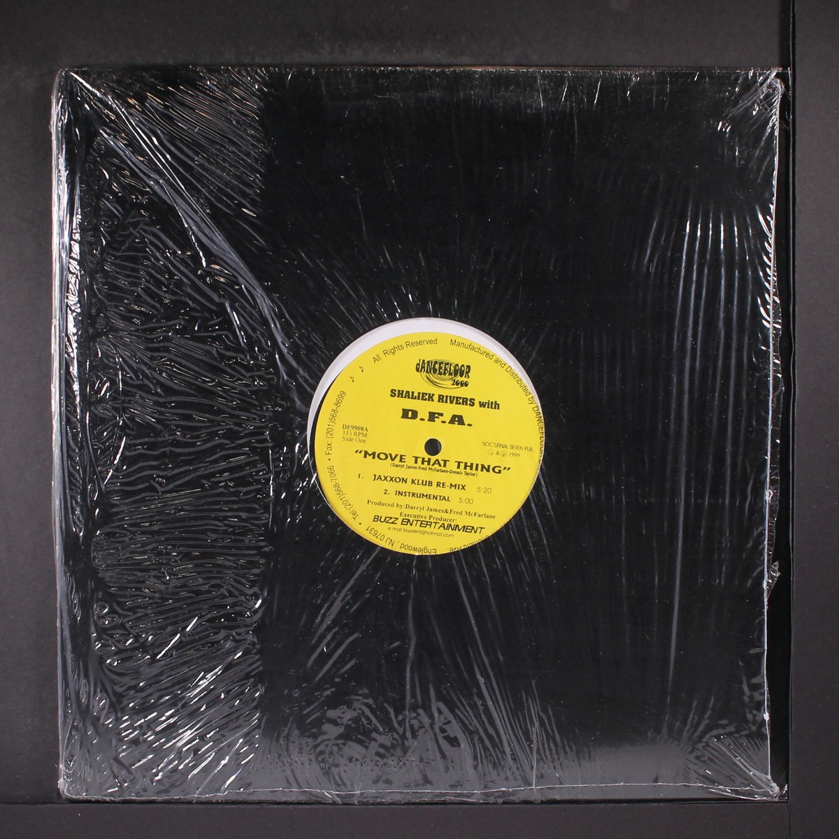 SHALIEK RIVERS & D.F.A.: move that thing / you know just when 
