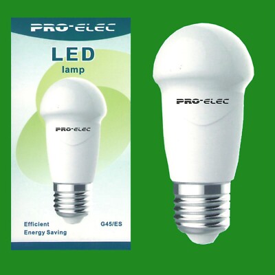 10x 5W Dimmbare LED G45 Globe Golf Glühbirne 3000K ES E27 Edison Schraublampe
