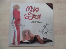 Mary & Gordy Autographs Signed LP Cover "Mostly There's Nothing Behind" Vinyl